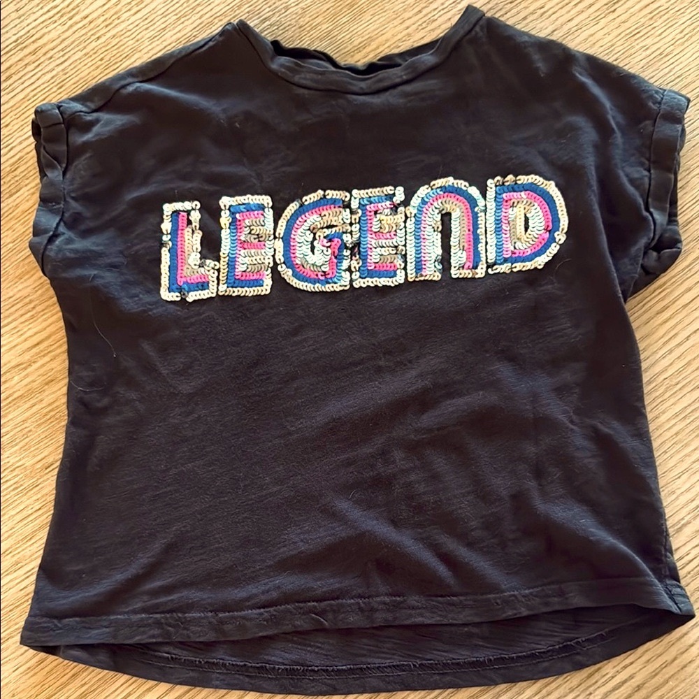 Black 'Legend' T-Shirt